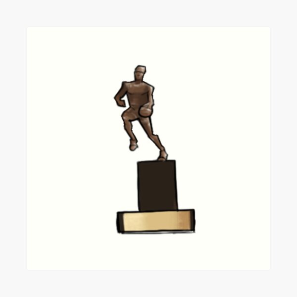 NBA Most Valuable Player Trophy Magnet for Sale by bearandbubble
