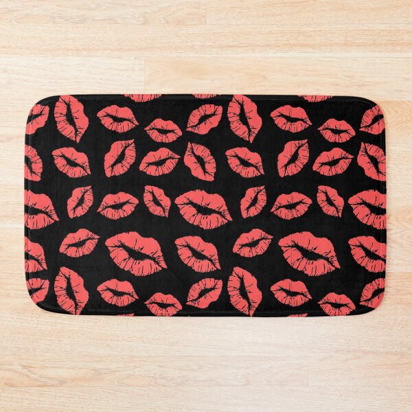 Item preview, Red Lips Lipstick Print designed and sold by artvia.