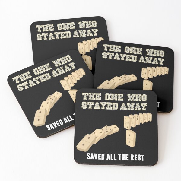 Item preview, The one how stayed away saved all the rest designed and sold by TopDesignArt.