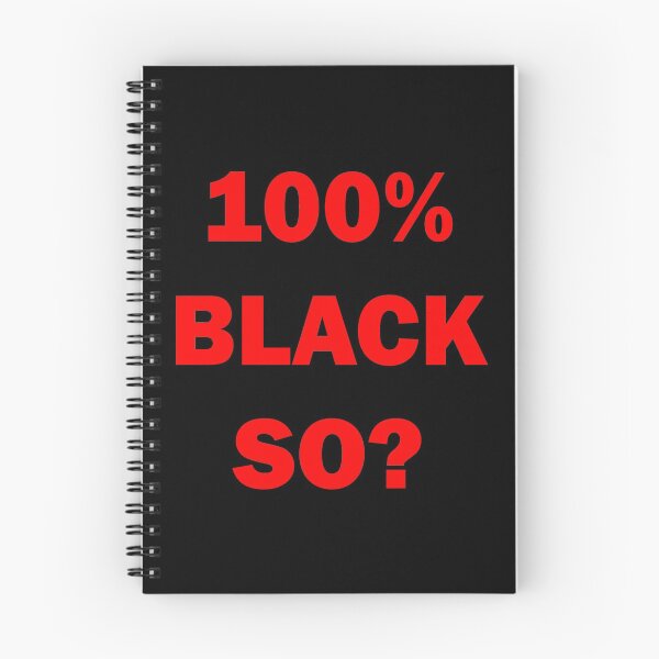 Item preview, 100% BLACK SO? DESIGN designed and sold by Picspot.