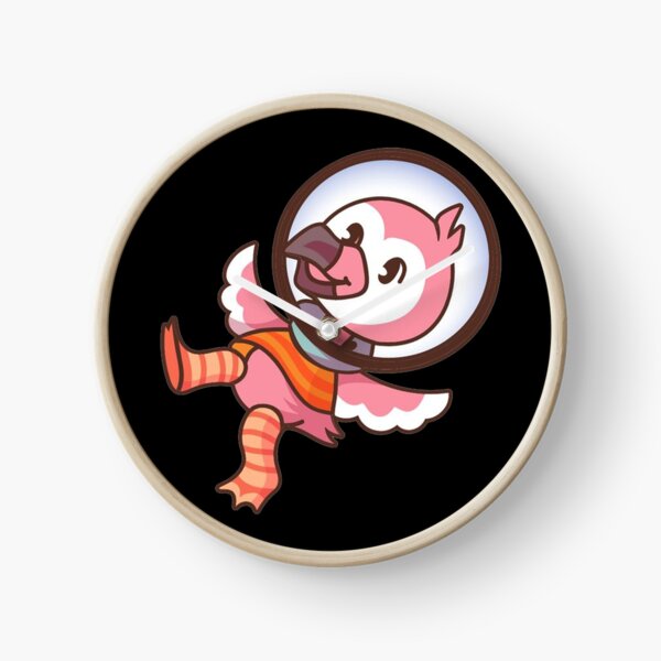 Flamingo Roblox Youtuber Resign Clock By Zippykiwi Redbubble - flamingo roblox youtuber clock by zippykiwi redbubble