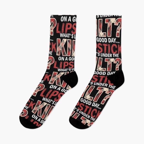 Item preview, What's Under The Kilt Lipstick Scottish Bagpiper Gift designed and sold by haselshirt.