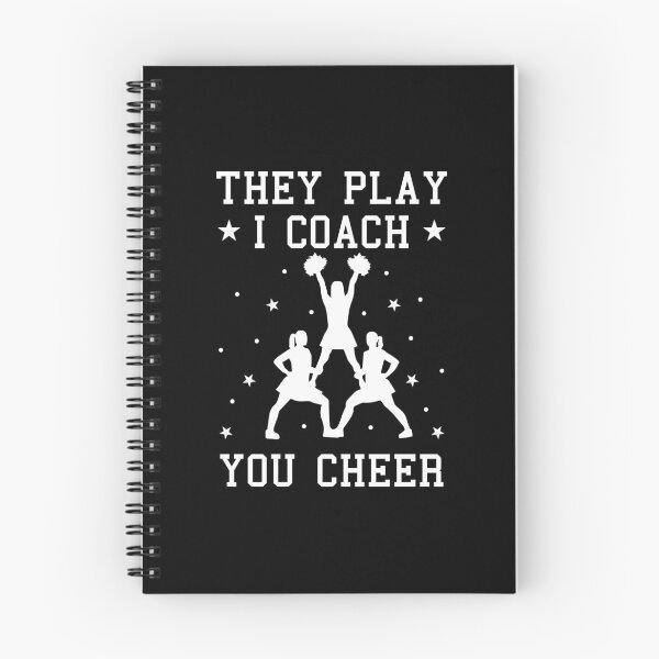 Item preview, They Play I Coach You Cheer Cheerleading Coach Gift designed and sold by haselshirt.