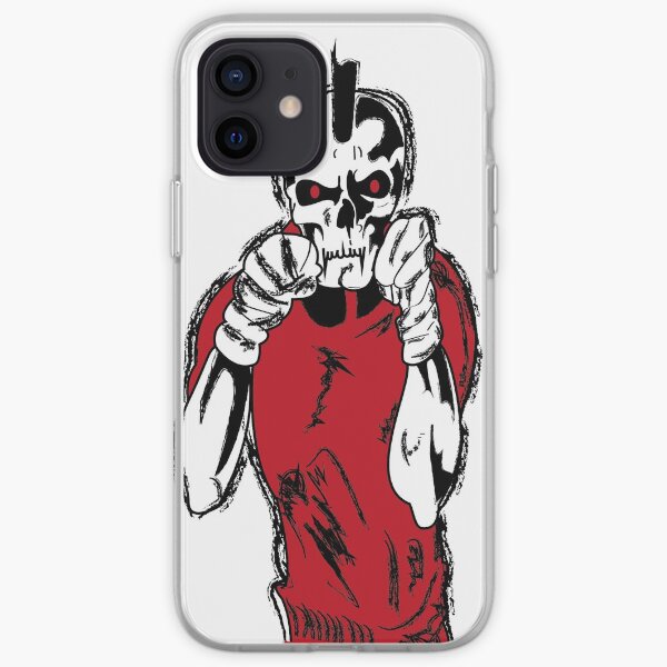 Mixed Martial Arts Skull Boxing Fight Easy MMA iPhone Soft Case