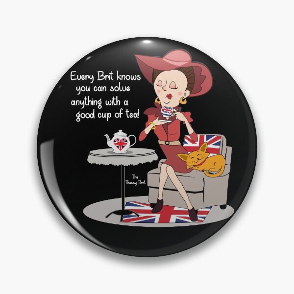 Item preview, Bossy Brit Tea Solves it All designed and sold by BossyBrit.