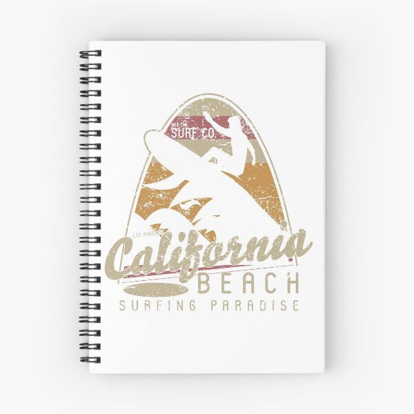 Artikelvorschau, California Beach T-Shirt entworfen und verkauft von SmartestDesign.
