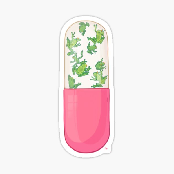 Take your medicine no.2 Sticker
