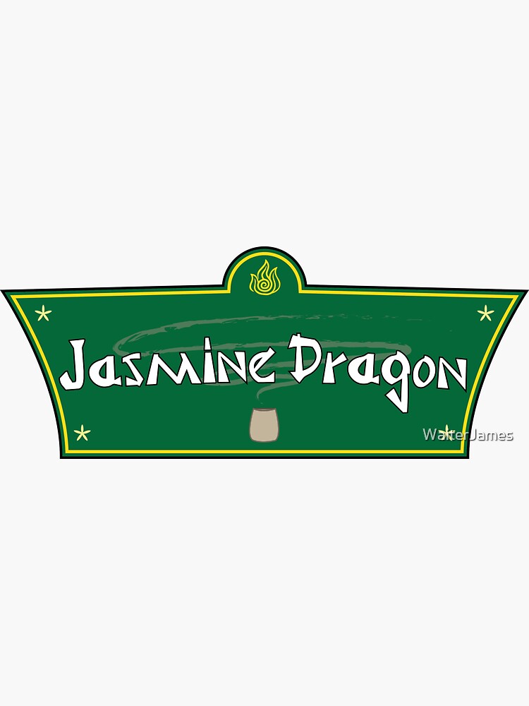 "The Jasmine Dragon" Sticker by WaiterJames Redbubble