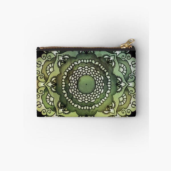 Item preview, Flower Mandala 20 Green designed and sold by serenaking.