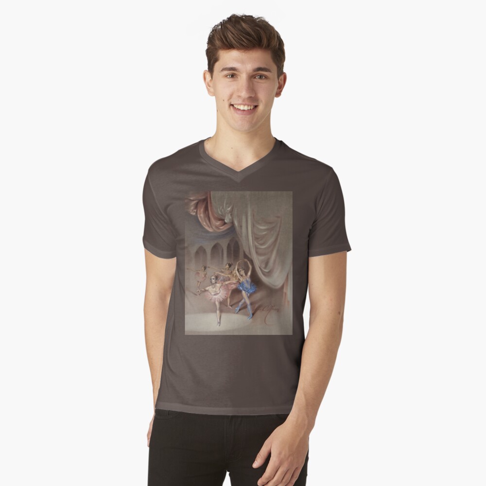 Item preview, V-Neck T-Shirt designed and sold by sara-moon.