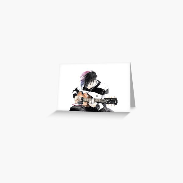 Yungblud Gitarre Grußkarte