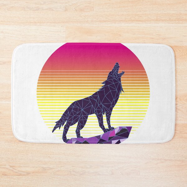 Item preview, Neon Wolf product, 80s Tee, Retro Vintage design designed and sold by Lisbob.