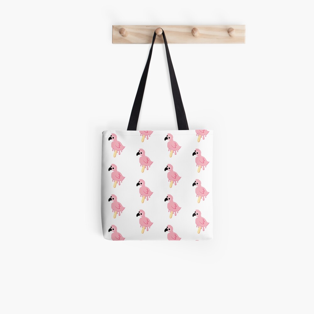 Ice Cream Flamingo Youtube Tote Bag By Llayahh Redbubble - shoulder koala roblox