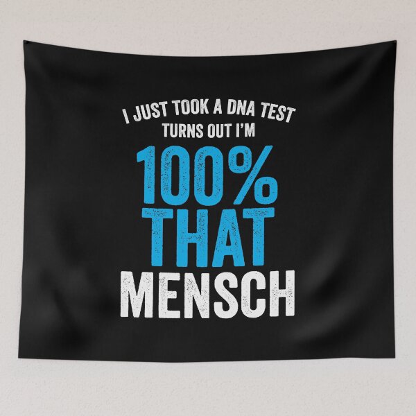 Item preview, Turns Out I'm 100 That Mensch Hanukkah Gift designed and sold by haselshirt.