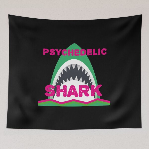 Item preview, PSYCHEDELIC SHARK DESIGN designed and sold by Picspot.