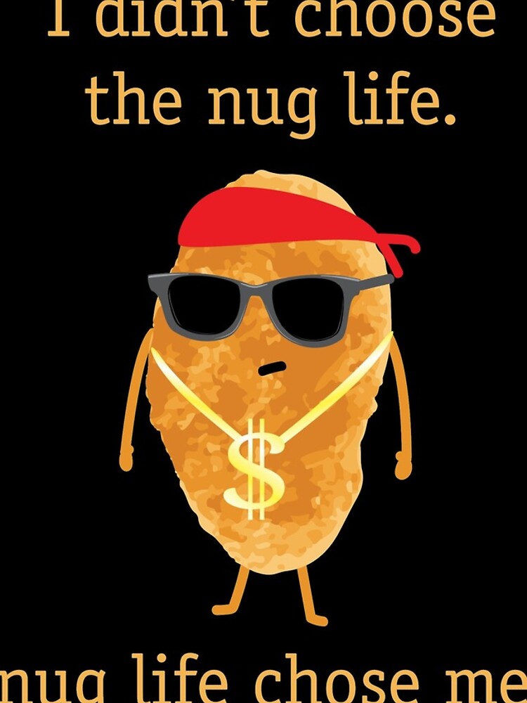 "Funny Nugget graphic, Nug Life, Chicken Nugget design" iPhone Case for Sale by Lisbob Redbubble