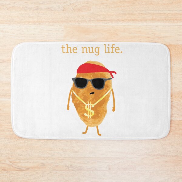 Item preview, Funny Nugget graphic, Nug Life, Chicken Nugget design designed and sold by Lisbob.