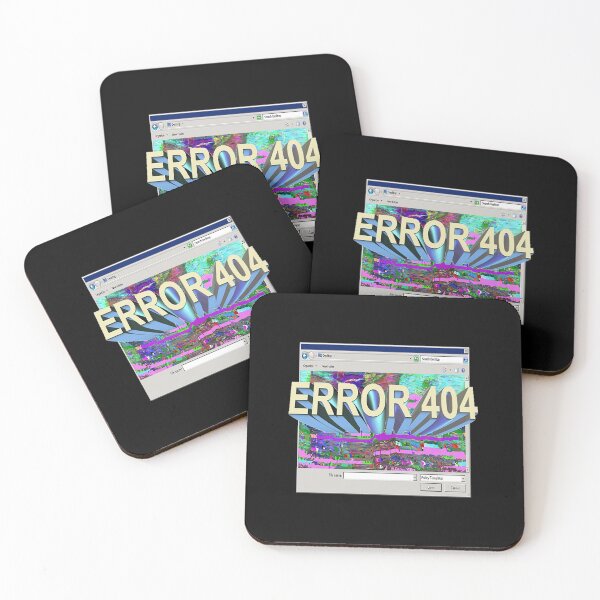 Item preview, error 404 vaporwave designed and sold by Omeris.