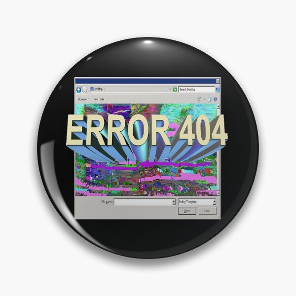 Item preview, error 404 vaporwave designed and sold by Omeris.