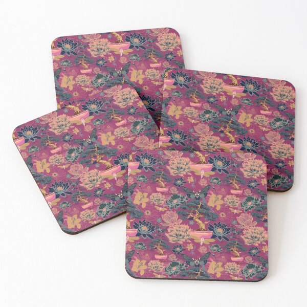 Item preview, Patrón oriental rosa designed and sold by Chelsea Swan.