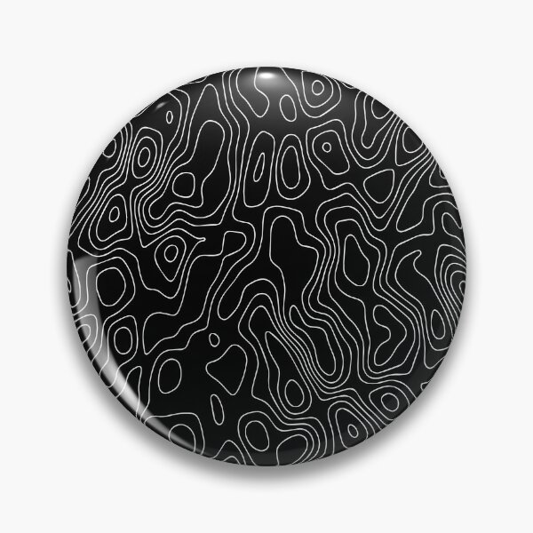 Item preview, Contour map black designed and sold by Makestudio.