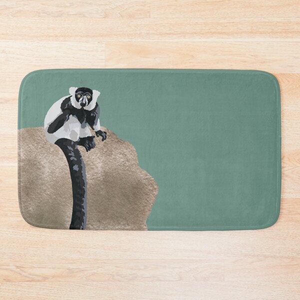 Item preview, Black and White Lemur Portrait designed and sold by GeoCreate.