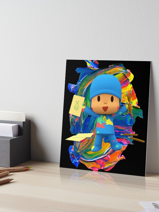 Drawings To Paint & Colour Pocoyo - Print Design 004