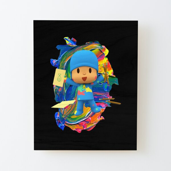 Drawings To Paint & Colour Pocoyo - Print Design 004
