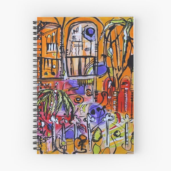 Item preview, Indian Inspiration - Contemporary Modern Impressionism Artwork designed and sold by Wendy Eriksson.