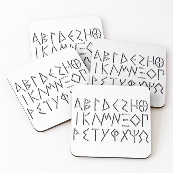 Item preview, GREEK ALPHABET designed and sold by Calliope ❤️.