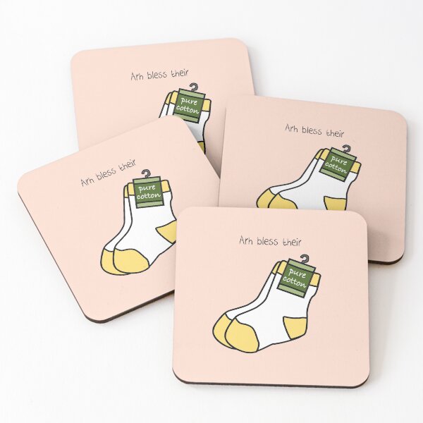 Item preview, Arh bless their cotton socks designed and sold by DanandDee.