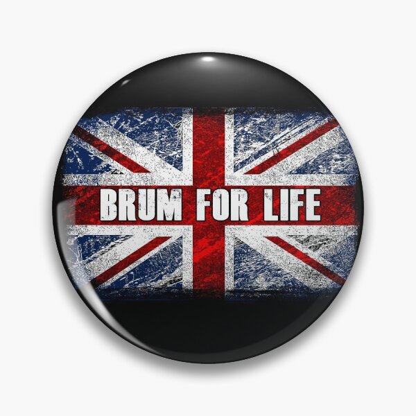 Item preview, Brum For Life Born in Birmingham England UK Flag Union Jack Proud Ancestry designed and sold by BossyBrit.