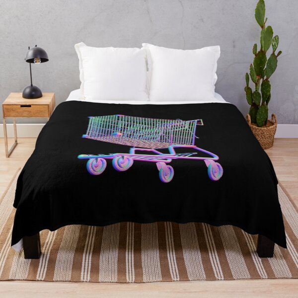 Item preview, vaporwave shopping cart designed and sold by Omeris.