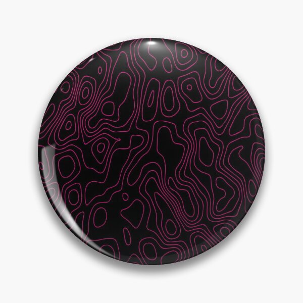 Item preview, Contour map black & pink designed and sold by Makestudio.