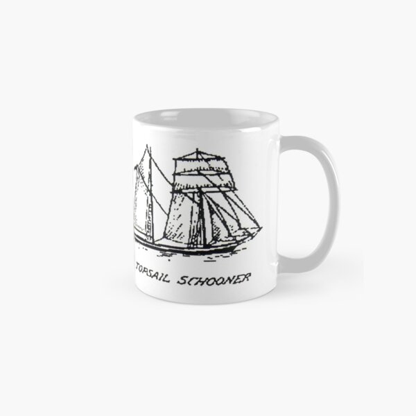 Item preview, Sail Ship, Top-Sail Schooner. (Black and white) designed and sold by timothybeighton.