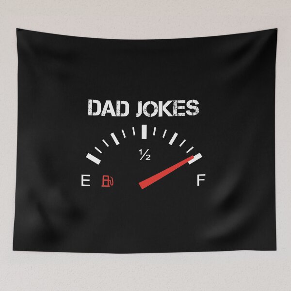 Item preview, Dad Jokes Tank is Full Funny Father Husband Family Humor Silly Men designed and sold by jozefds.