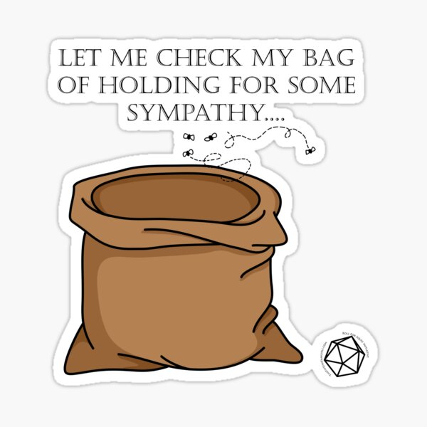No Sympathy Here Sticker