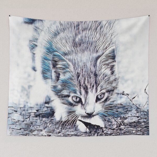 Item preview, Kitten on the Prowl designed and sold by ReneeKennedy.