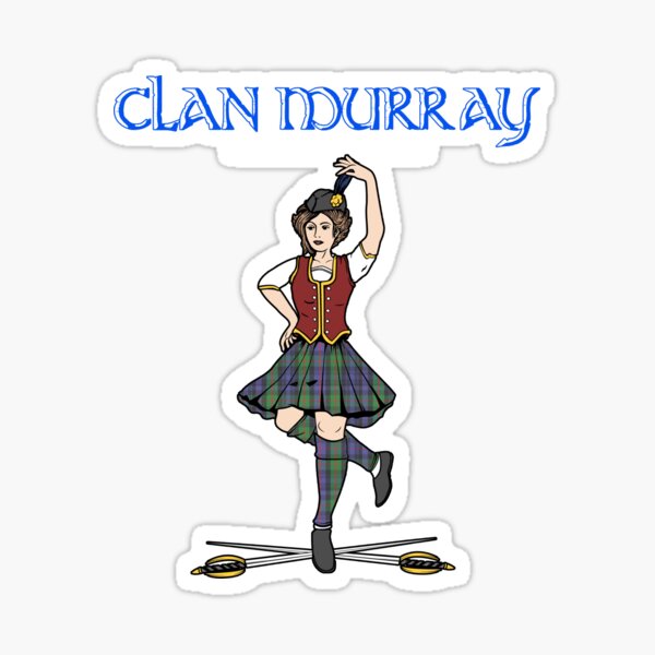 Item preview, Clan Murray Highland Dancer designed and sold by BossyBrit.