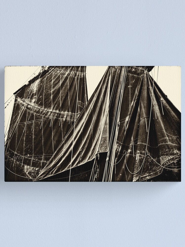 Alternate view of Sails, The Belle Angel 2012 Canvas Print