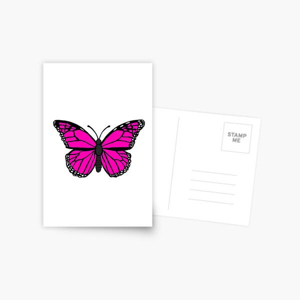 Item preview, Pink Monarch Butterfly  designed and sold by MadeByArmania.