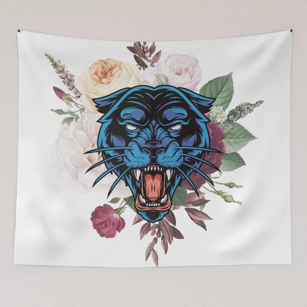 Item preview, Floral tiger design to show your colorful identity soul  designed and sold by NAMTO.