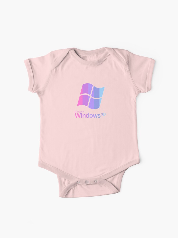 Windows XP vaporwave Baby One-Piece by Omeris