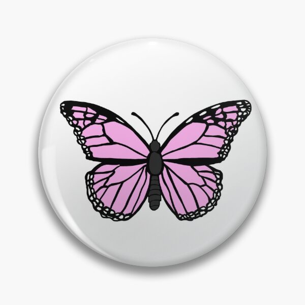 Item preview, Baby Pink Monarch Butterfly  designed and sold by MadeByArmania.