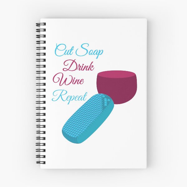 Item preview, Funny ASMR Cut Soap Drink Wine Repeat graphic designed and sold by jakehughes2015.