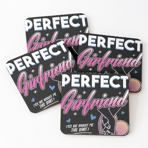 Item preview, Best Perfect Girlfriend Valentines Day Gift design graphic designed and sold by Lisbob.