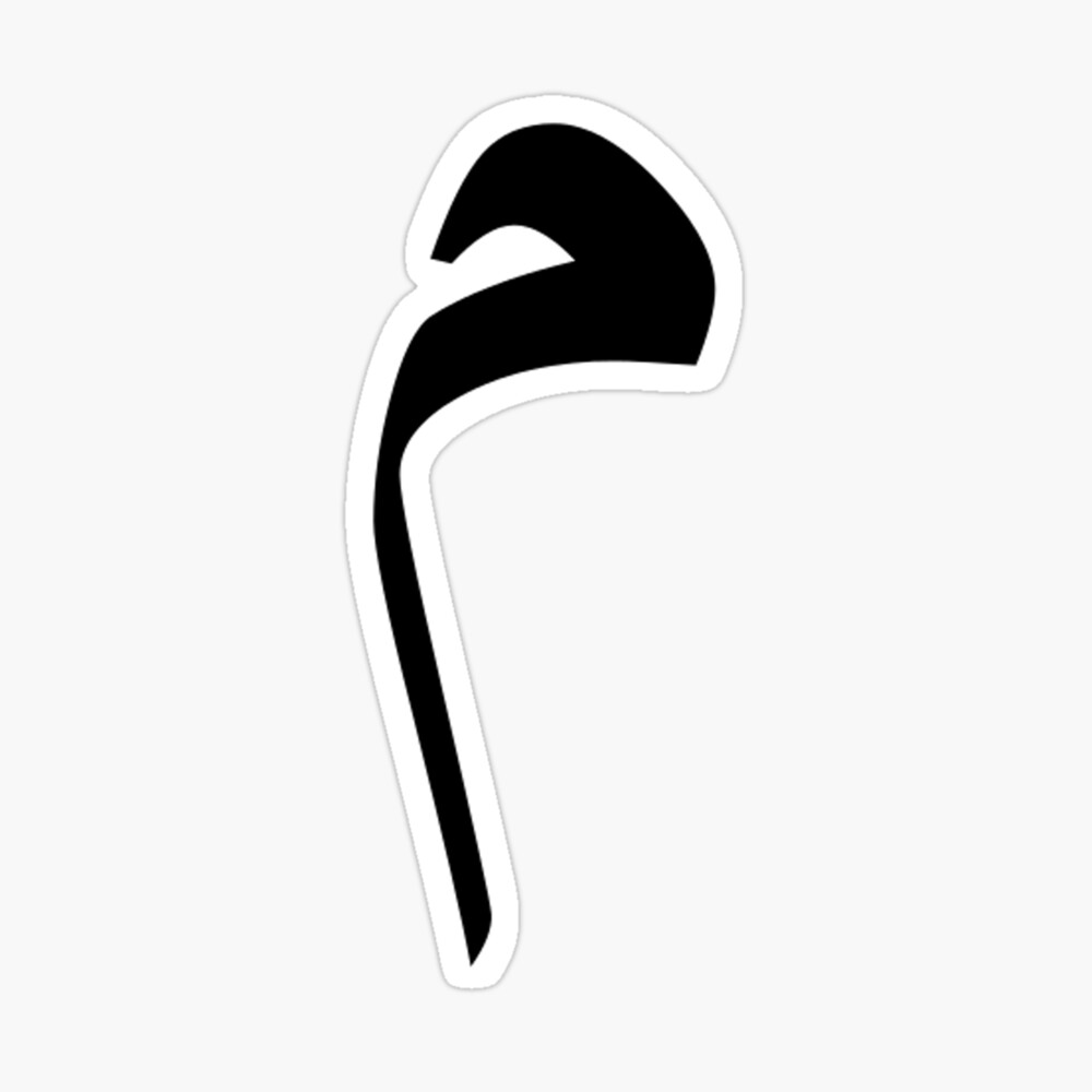 Arabic Letter Meem M Design Available In All Products Poster By Hyunkim Redbubble