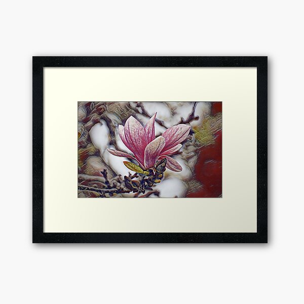 Item preview, Beautiful Pink Magnolia Flower designed and sold by ReneeKennedy.