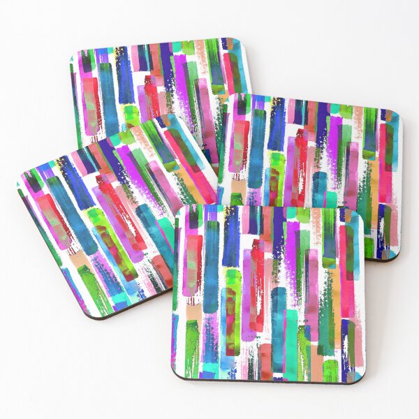 Item preview, Contemporary art abstract grunge geometric multicolor seamless pattern  designed and sold by olgersart.