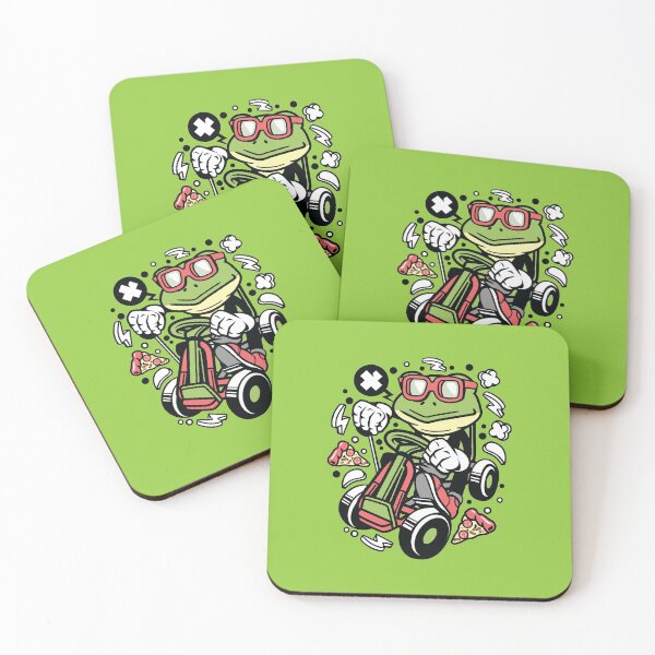 Item preview, Froggy the Frog karter designed and sold by Nickelparis.